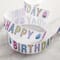 12 Pack: 7/8" x 5yd. Grosgrain Happy Birthday Ribbon by Celebrate It®